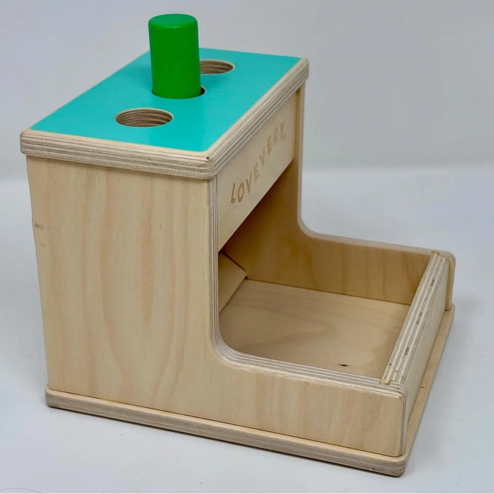 Lovevery Wooden Peg Drop The Thinker Play Kit Baby 11-12M Montessori Toy READ